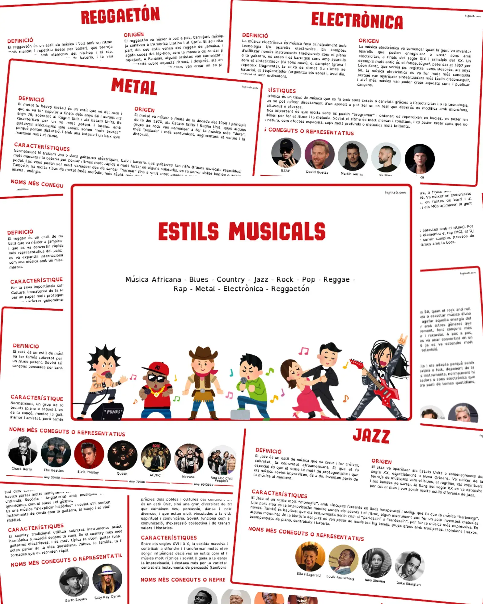 ESTILS MUSICALS + FITXA preview 1