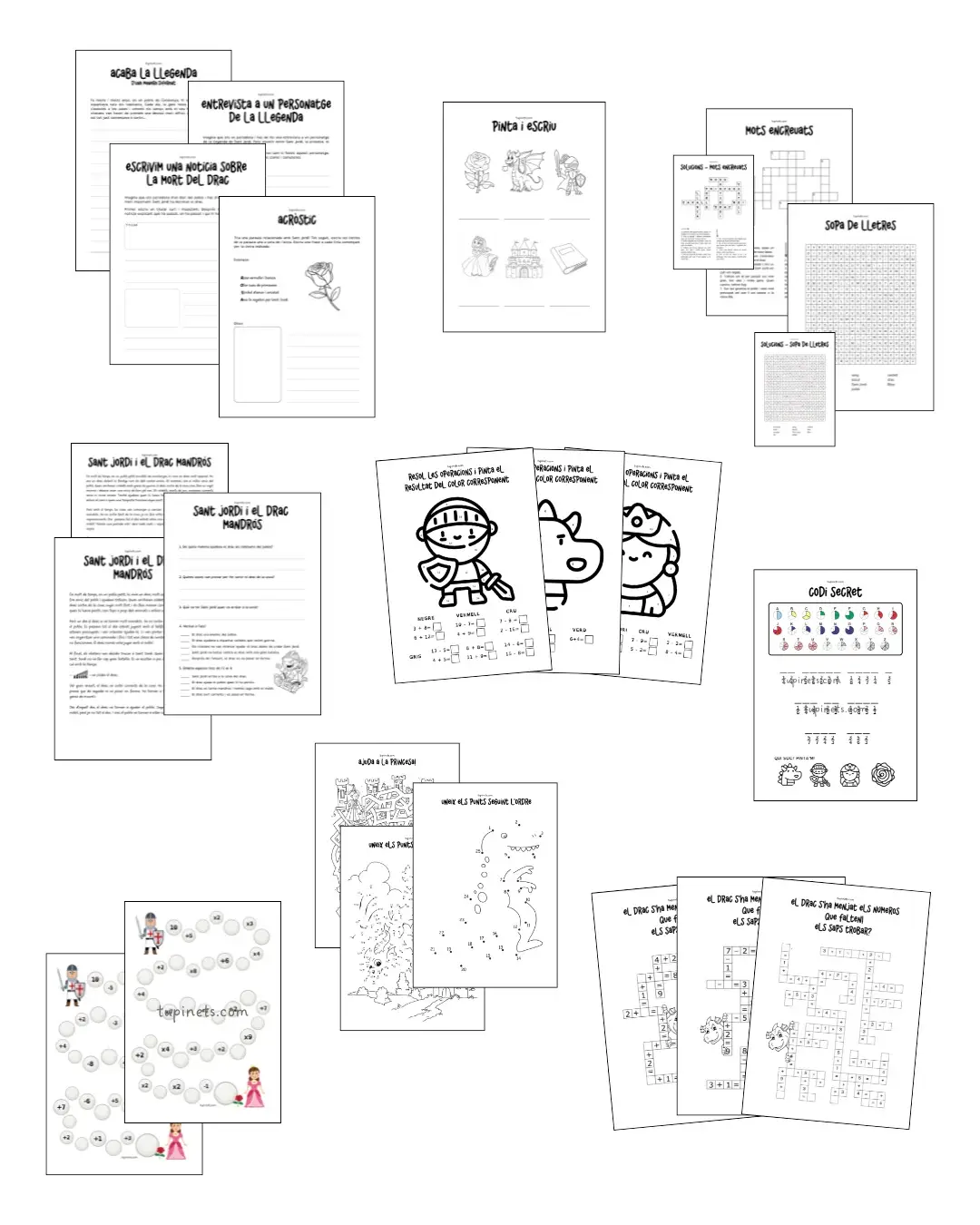 PACK SANT JORDI (primària) preview 2